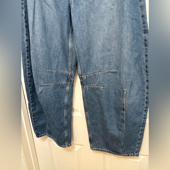 Gap NWT High Rise Horseshoe Jeans in Dark blue indigo - Picture 13 of 16